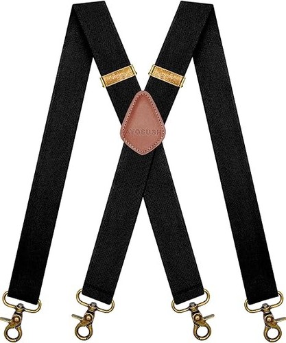 Vintage suspenders men heavy - men,