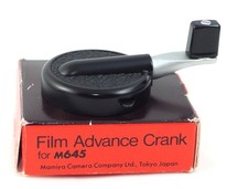 Mamiya Film Advance Crank for Older Mamiya 645 1000s, 645, 645J, Boxed / Instrns