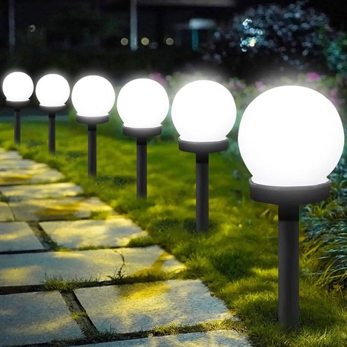 Solar led stake lights - stake,