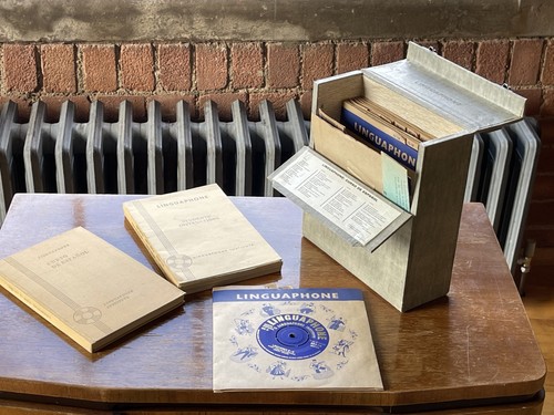 Vintage spanish linguaphone - spanish,
