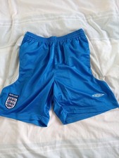 England Football Training Shorts Adult Medium 2007-2009 Vgc