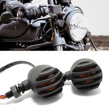 Black grill bullet motorcycle - black,