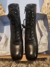 E8 By Miista Ladies Lace Up Black Emma Ankle Boots,size Uk 5