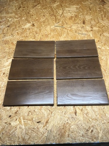Solid oak drawer fronts - (6),