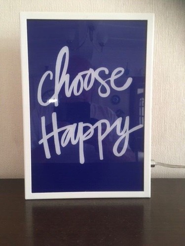 John lewis choose happy - happy', led