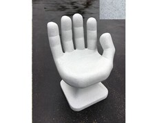 Faux Granite White RIGHT Hand