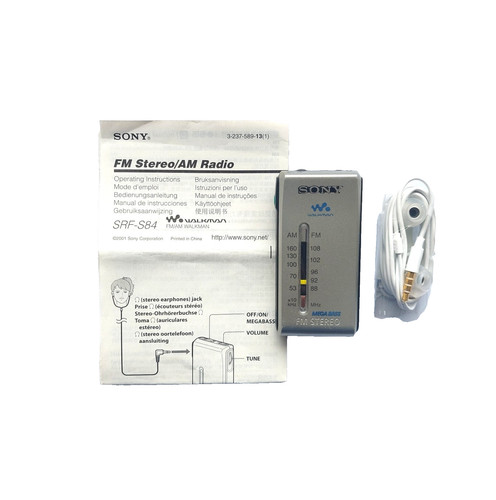 Sony walkman srf s84 pocket - walkman, srf-s84