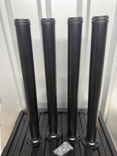 Adjustable metal table legs - metal,