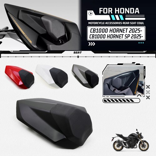 Motorcycle rear seat - rear, cover