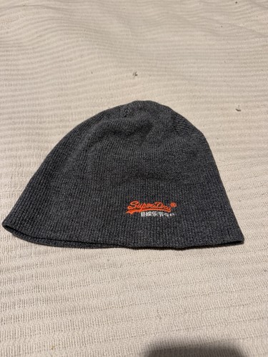 Superdry beanie grey - grey, with