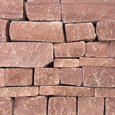 Tumbled Cheshire Red Sandstone
