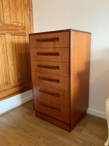 Plan teak tallboy - g-plan, of