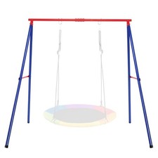Metal Swing Frame with Ground