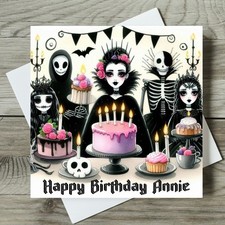 Gothic Birthday Card