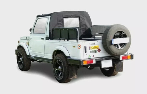 Suzuki black half soft top - black,