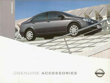 Nissan Primera Accessories 2003-2004 UK Market Brochure Saloon, Hatch, Estate