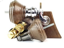 2x Wooden Castor Furniture