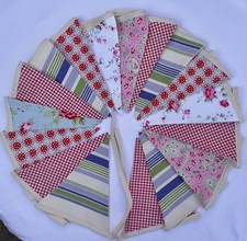Shabby Chic Fabric Bunting 5m Wedding/Party/Nursery/Garden inc. Cath Kidston
