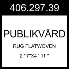IKEA PUBLIKVÄRD Rug Flatwoven