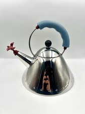 Alessi Michael Graves Vintage Whistling Stove Top Kettle box. VGC
