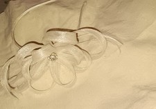 Cream Fascinator Headband for
