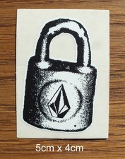 Decal Sticker Volcom Skateboard Skate Longboard BMX Surf 