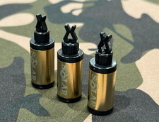 Solar Tackle Gold Plated Flouro Bobbins x 3