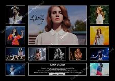 LANA DEL REY SIGNED LIMITED EDITION AUTOGRAPHED A4 PHOTO PRINT