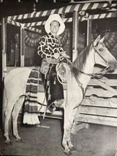 CAL McCORD CARRY ON COWBOY SID JAMES THE V.I.Ps  PHOTO signed autograph POW#99