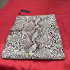 New BiBA Snake Print Leather