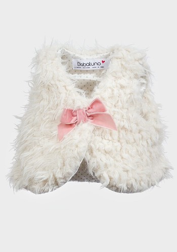 Baby girls cream padded soft - baby,