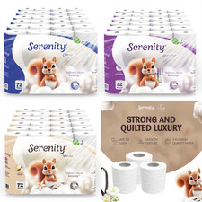 72 Serenity 3Ply Toilet Rolls