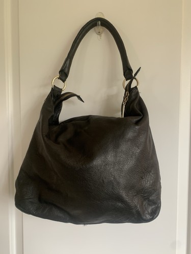 Black slouchy hobo butter - h&m,