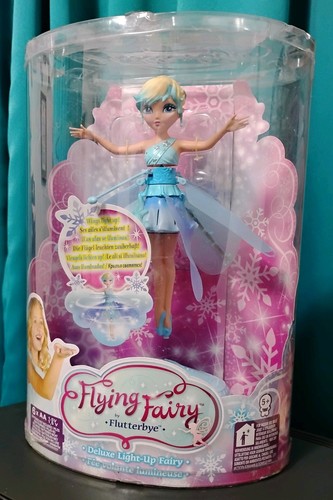 Flutterbye blue flying fairy - flutterbye,