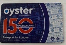 TFL. Oyster Card  150 Years