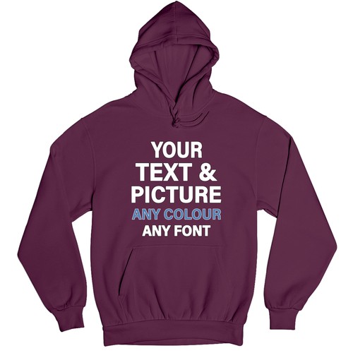 Personalised unisex hoodies - personalised,