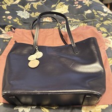 Radley Navy Blue Leather Handbag