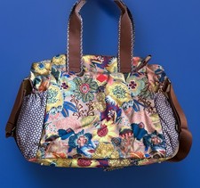 Oilily Designer Large Floral Print Baby Diaper/Changing Bag