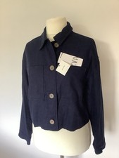 Zara LinenBlend Crop Utility