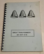 Bell Fruit Great Train Robbery Fruit Machine Manual In Very Good Condition