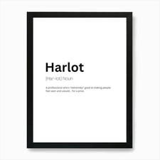 Harlot Definition Meaning Art