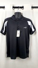 Woodworm Golf Polo Black /
