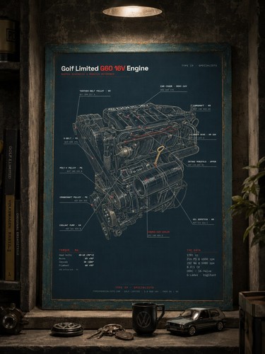 Golf limited g60 16v engine - vw,