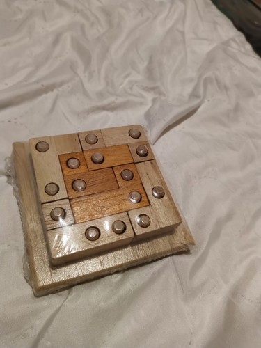 New wooden brain teaser - teaser, puzzle