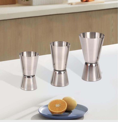 New measure cup shot - measure, double