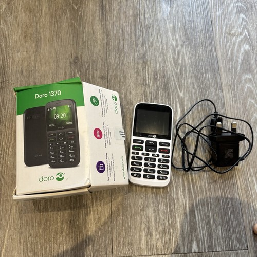 Doro 1370 white - 1370, unlocked