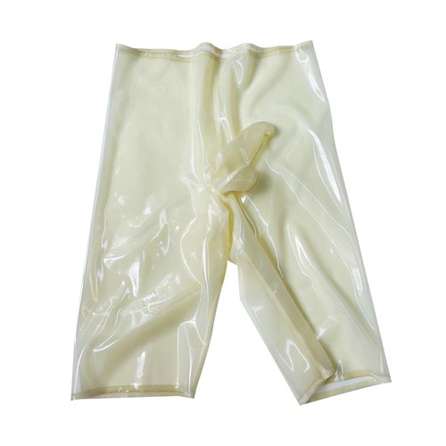 Transparent latex pants with - transparent,