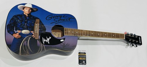 George strait signed custom - george,
