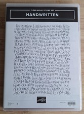 Stampin Up. HANDWRITTEN