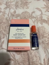 Joules Body Scrub Bar & Rollerball Green Tangerine & Jasmine Fragrance New